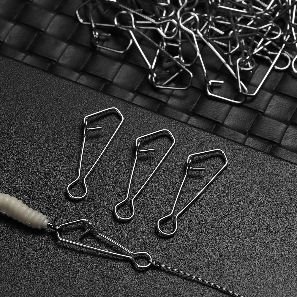 50ชิ้น/แพ็ค Fast คลิปล็อคตะขอต - Fishing Hook Stainless Steel บทวิจารณ์และราคา