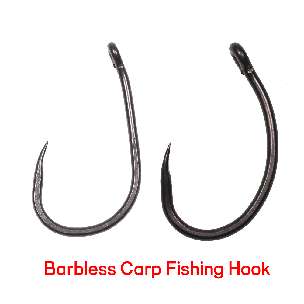 เบ็ดตกปลาคาร์พสีดำด้าน 50 ชิ้น - Fishing Hook Assortment บทวิจารณ์และราคา