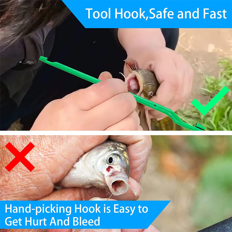 แท่งดึงตะขอเบ็ดตกปลา 5 ชิ้น ป้ - Fishing Hook Remover บทวิจารณ์และราคา